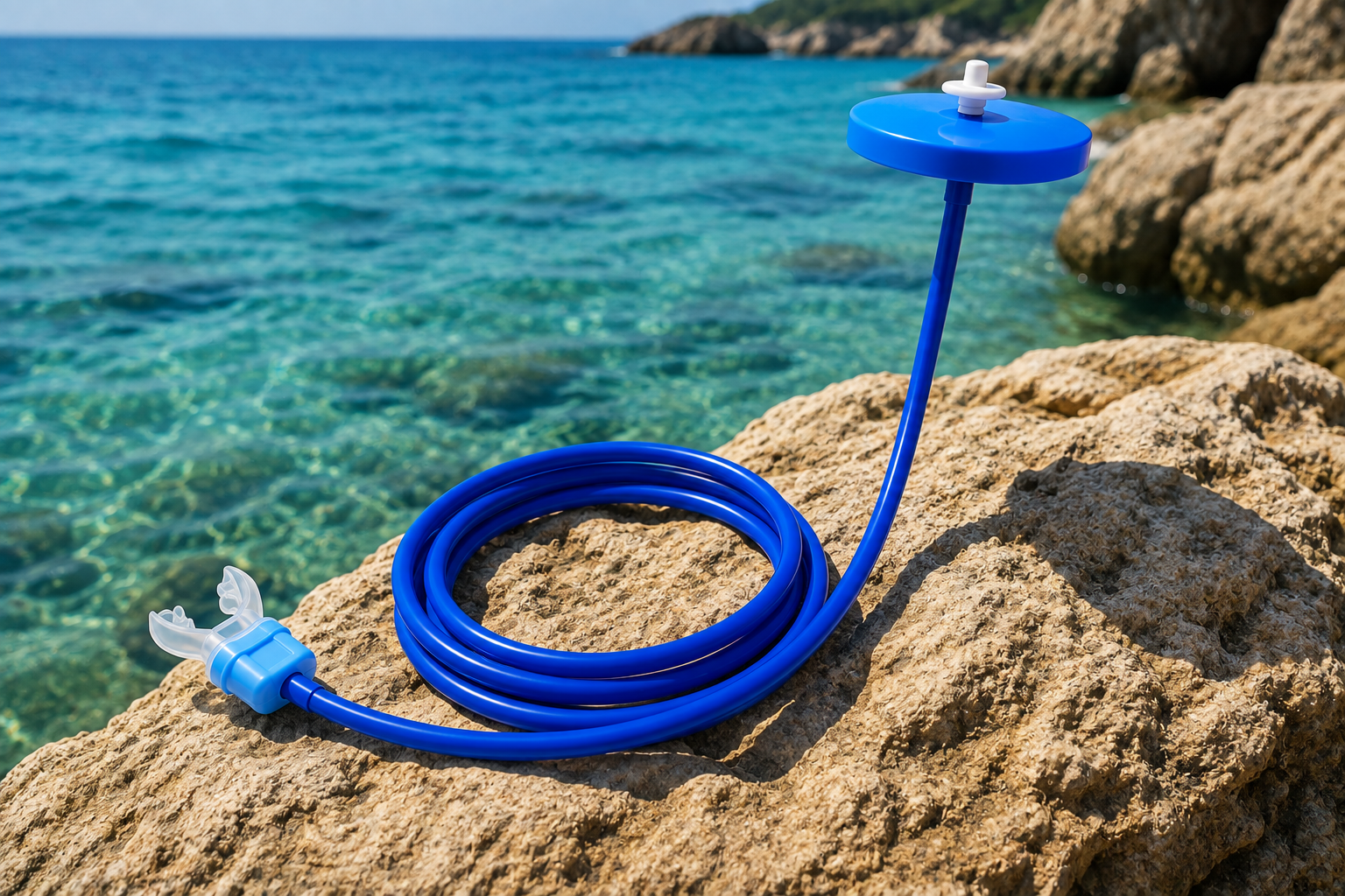 NAUTAYA™ — Tube de respiration pour snorkeling